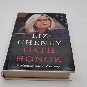 Liz Cheney Oath and Honor Hardcover First Edition 1st Printing Memoir Excellent